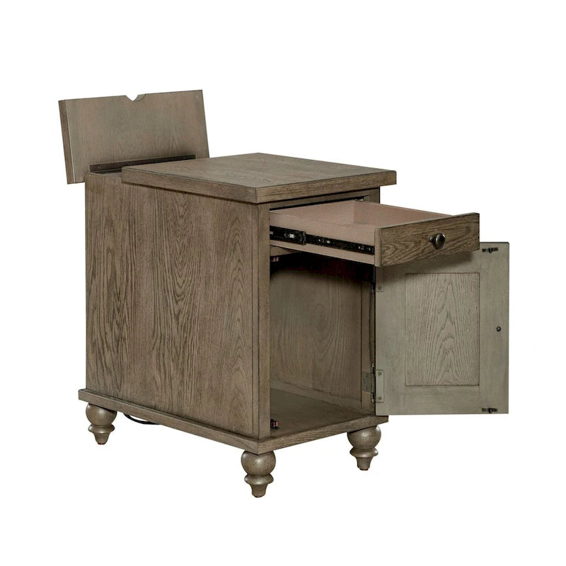 Americana Farmhouse Dusty Taupe Beistelltisch