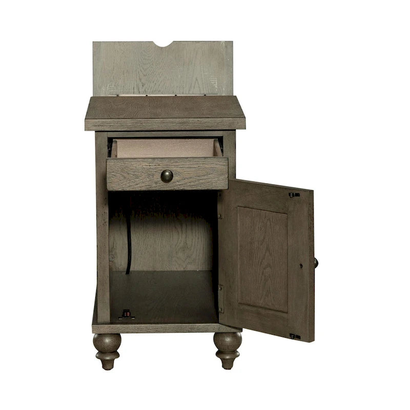 Americana Farmhouse Dusty Taupe Beistelltisch