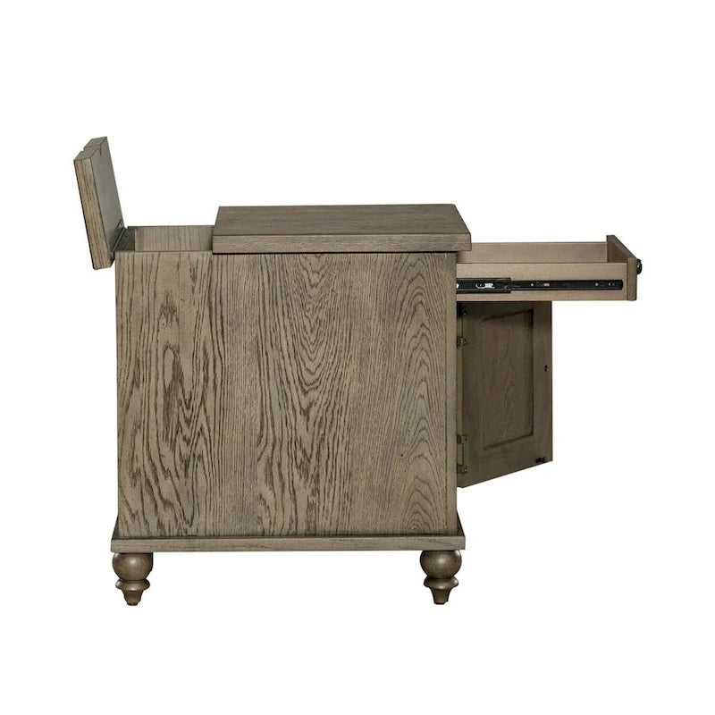 Americana Farmhouse Dusty Taupe Beistelltisch