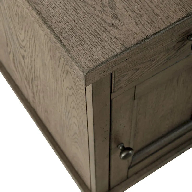 Americana Farmhouse Dusty Taupe Beistelltisch