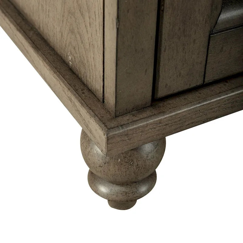Americana Farmhouse Dusty Taupe Beistelltisch