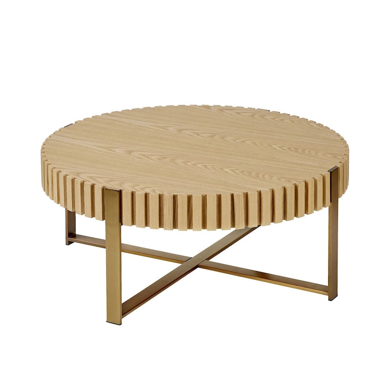 Runder Couchtisch für das Wohnzimmer