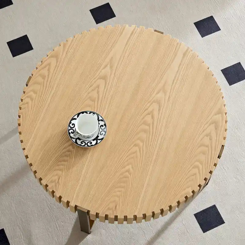 Runder Couchtisch für das Wohnzimmer