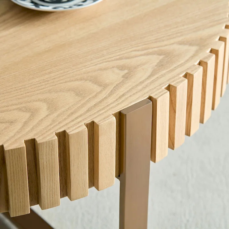 Runder Couchtisch für das Wohnzimmer