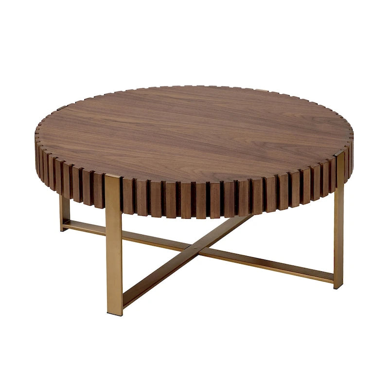 Runder Couchtisch für das Wohnzimmer
