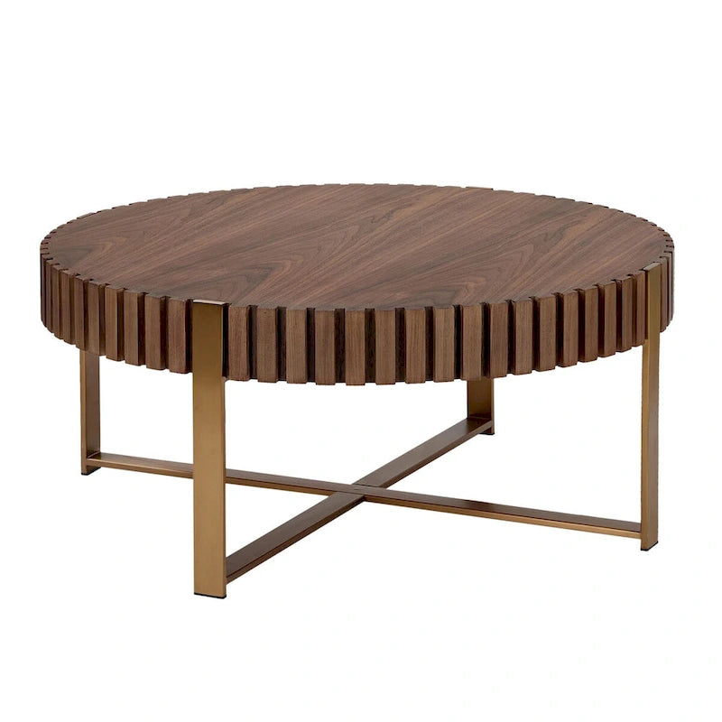 Runder Couchtisch für das Wohnzimmer