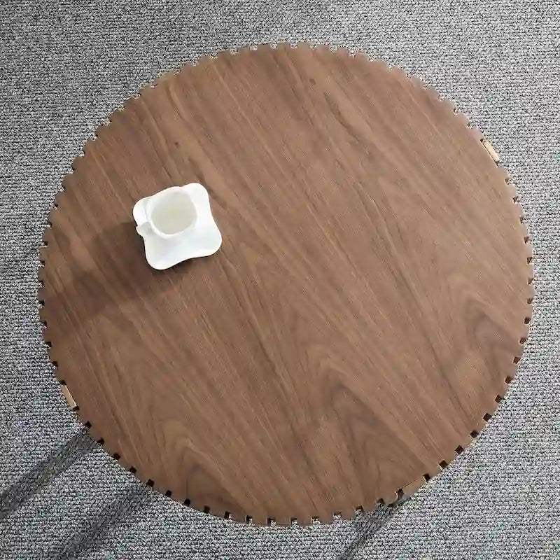 Runder Couchtisch für das Wohnzimmer