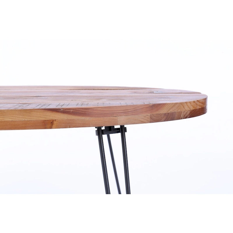 Klappbarer Couchtisch aus recyceltem Holz für Ihr Wohnzimmer