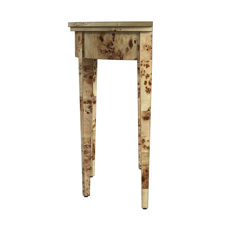 Hampton Demilune Burl 36 Konsolentisch