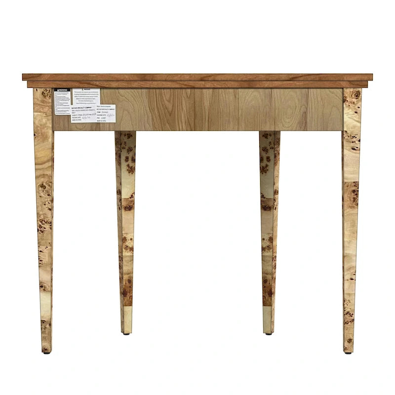 Hampton Demilune Burl 36 Konsolentisch