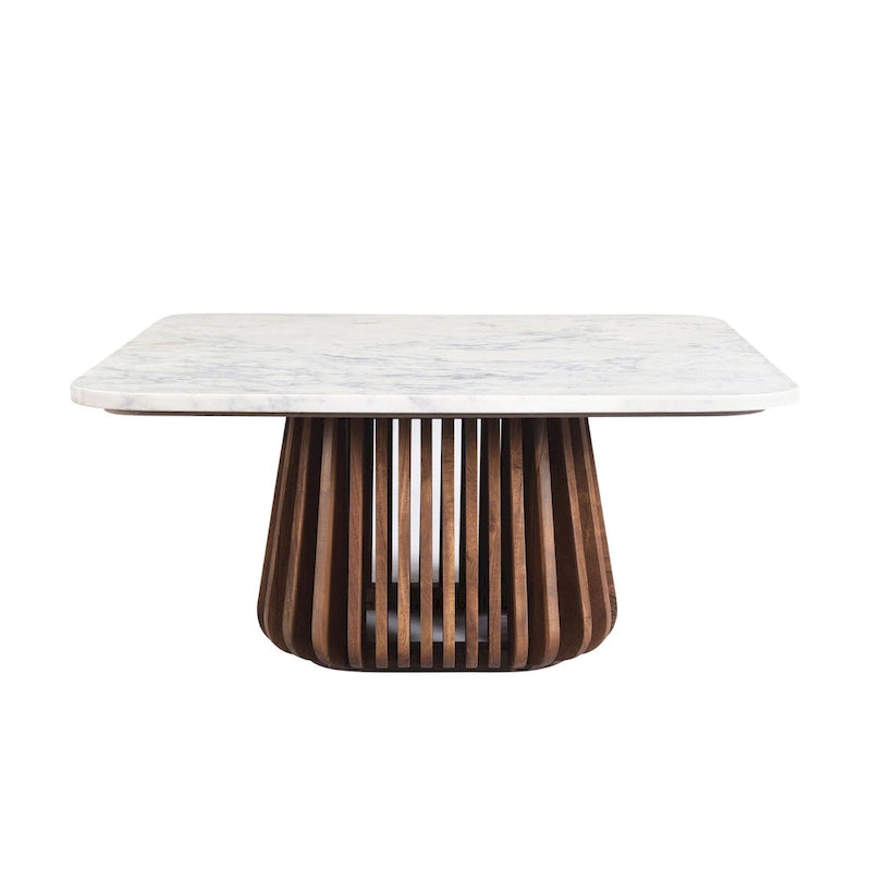 Tera Quadratischer Couchtisch aus Marmor
