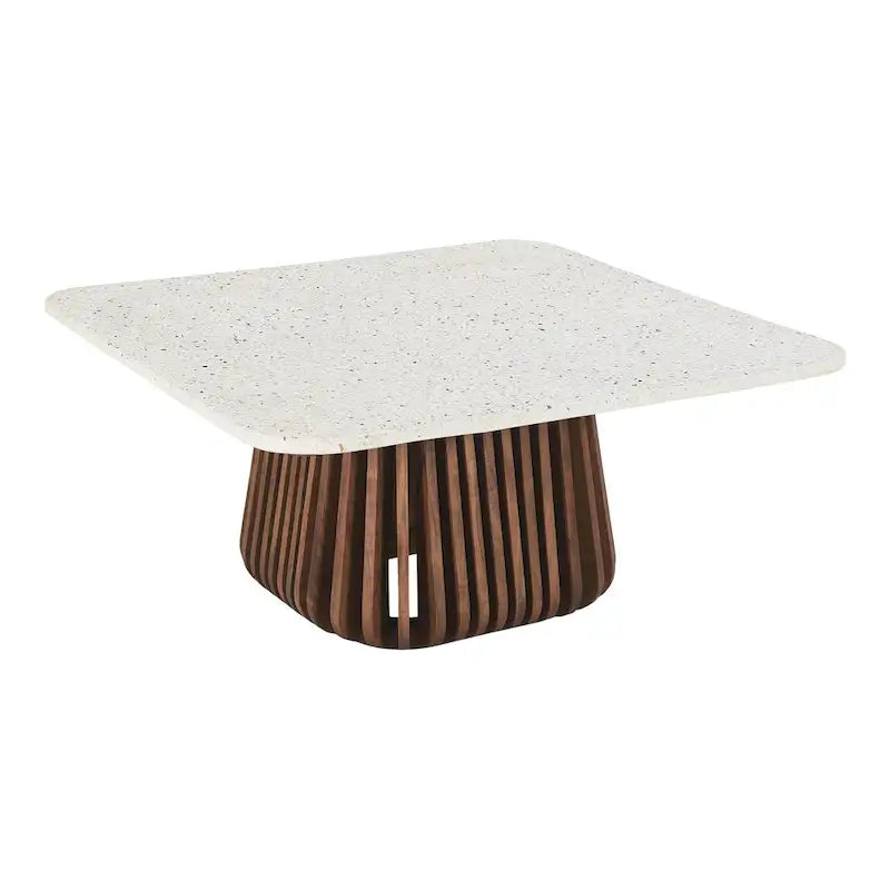 Tera Quadratischer Couchtisch aus Marmor