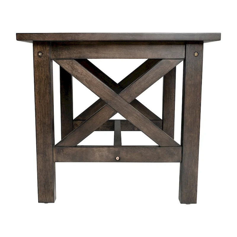 Beistelltisch im traditionellen Landhausstil aus Massivholz