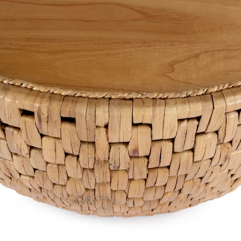 Captiva Couchtisch aus Rattan (rund)