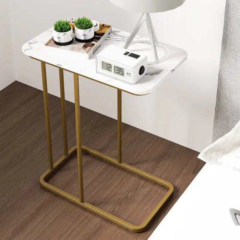 Kleiner Beistelltisch für Wohnzimmer, Nachttisch/Kaffeetisch für Couch, Sofatisch für Schlafzimmer