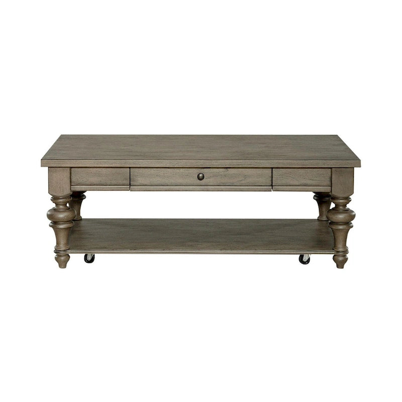 Americana Farmhouse Dusty Taupe 3-teiliges Couchtisch-Set