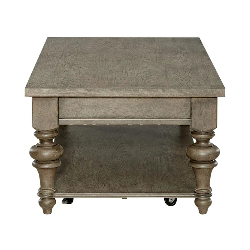 Americana Farmhouse Dusty Taupe 3-teiliges Couchtisch-Set
