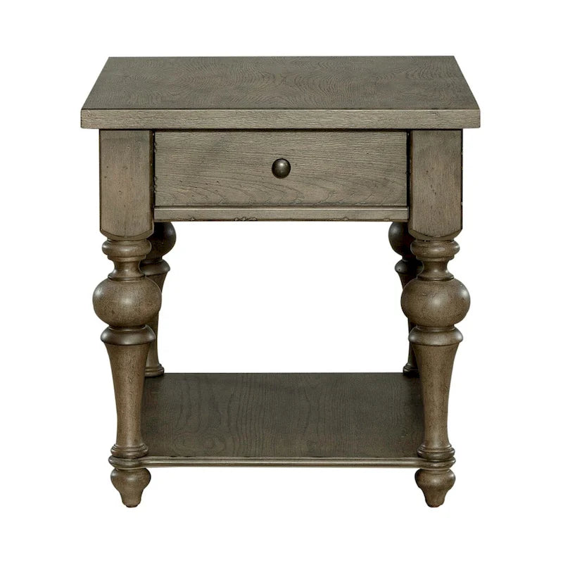 Americana Farmhouse Dusty Taupe 3-teiliges Couchtisch-Set