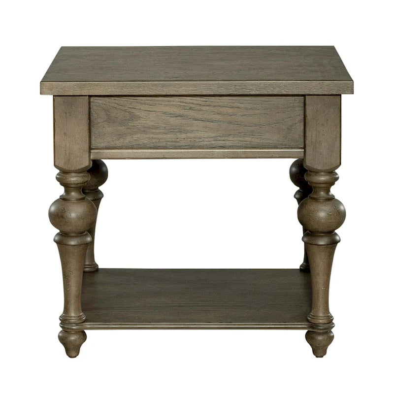Americana Farmhouse Dusty Taupe 3-teiliges Couchtisch-Set