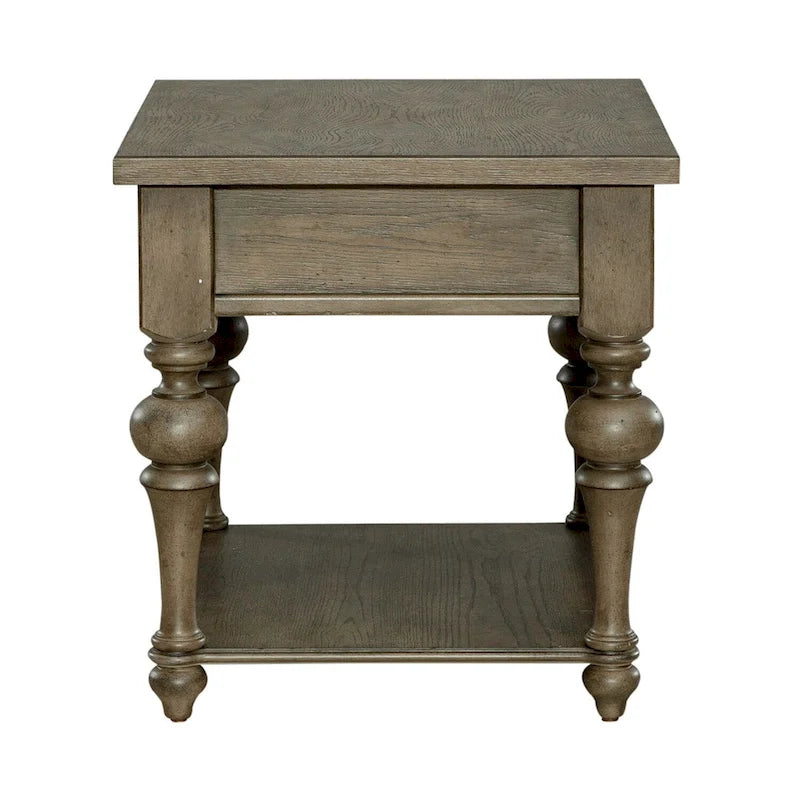 Americana Farmhouse Dusty Taupe 3-teiliges Couchtisch-Set