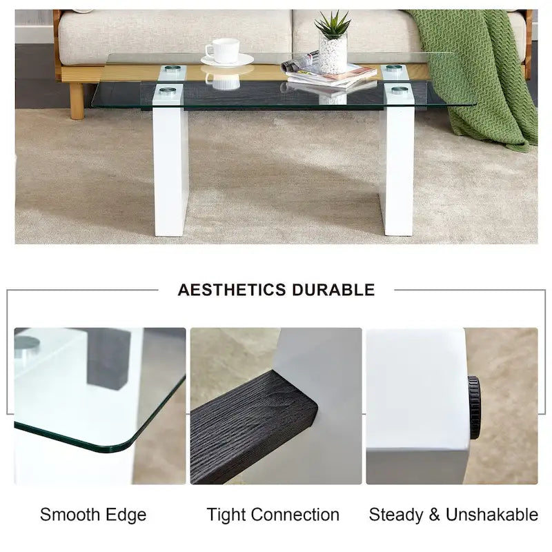 Moderner minimalistischer Couchtisch