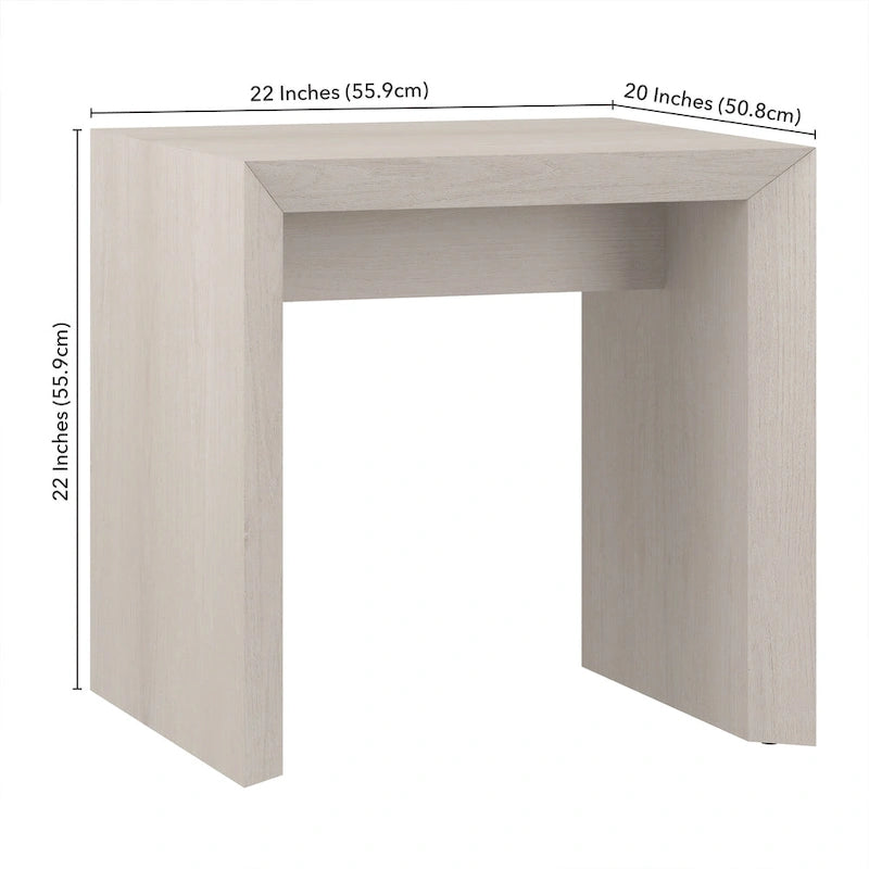 Oswin 22 Breiter rechteckiger Beistelltisch – 22 Breit