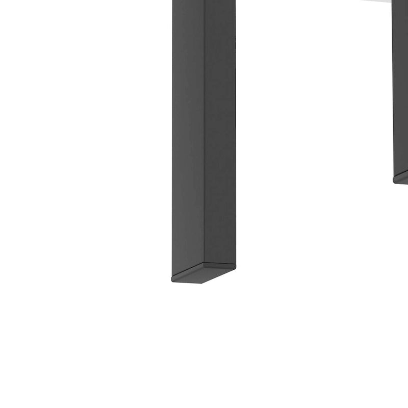 2er-Set, moderner Teetisch aus gehärtetem Glas, Couchtisch, Beistelltisch