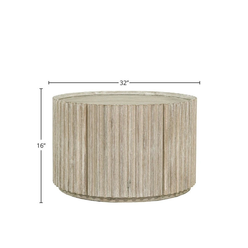 Willow Acacia runder Couchtisch
