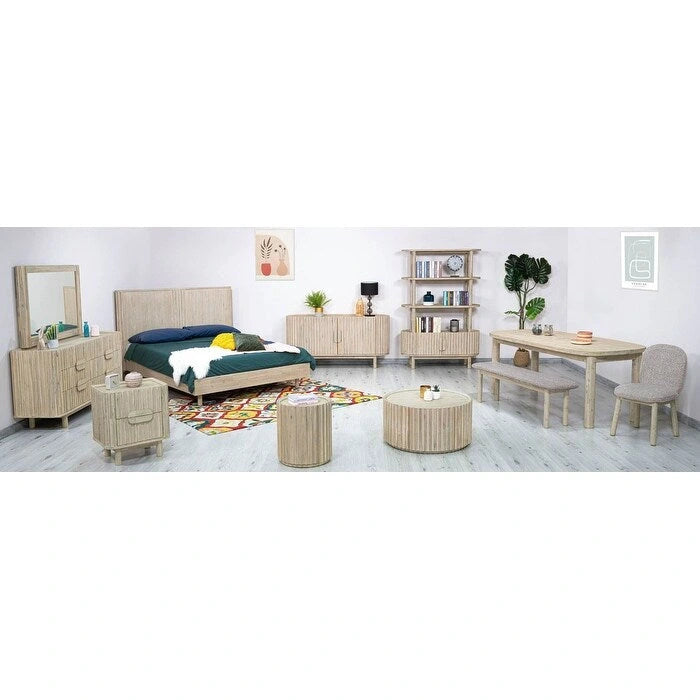 Willow Acacia runder Couchtisch
