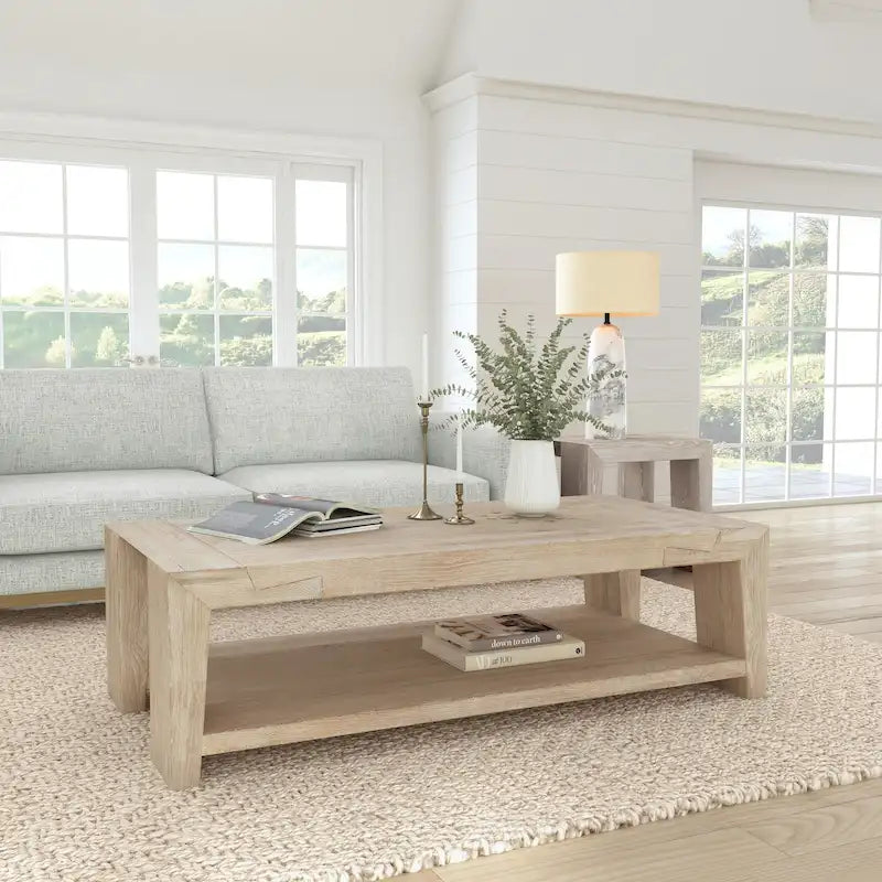 Classic Home Troy 60 Eiche Couchtisch