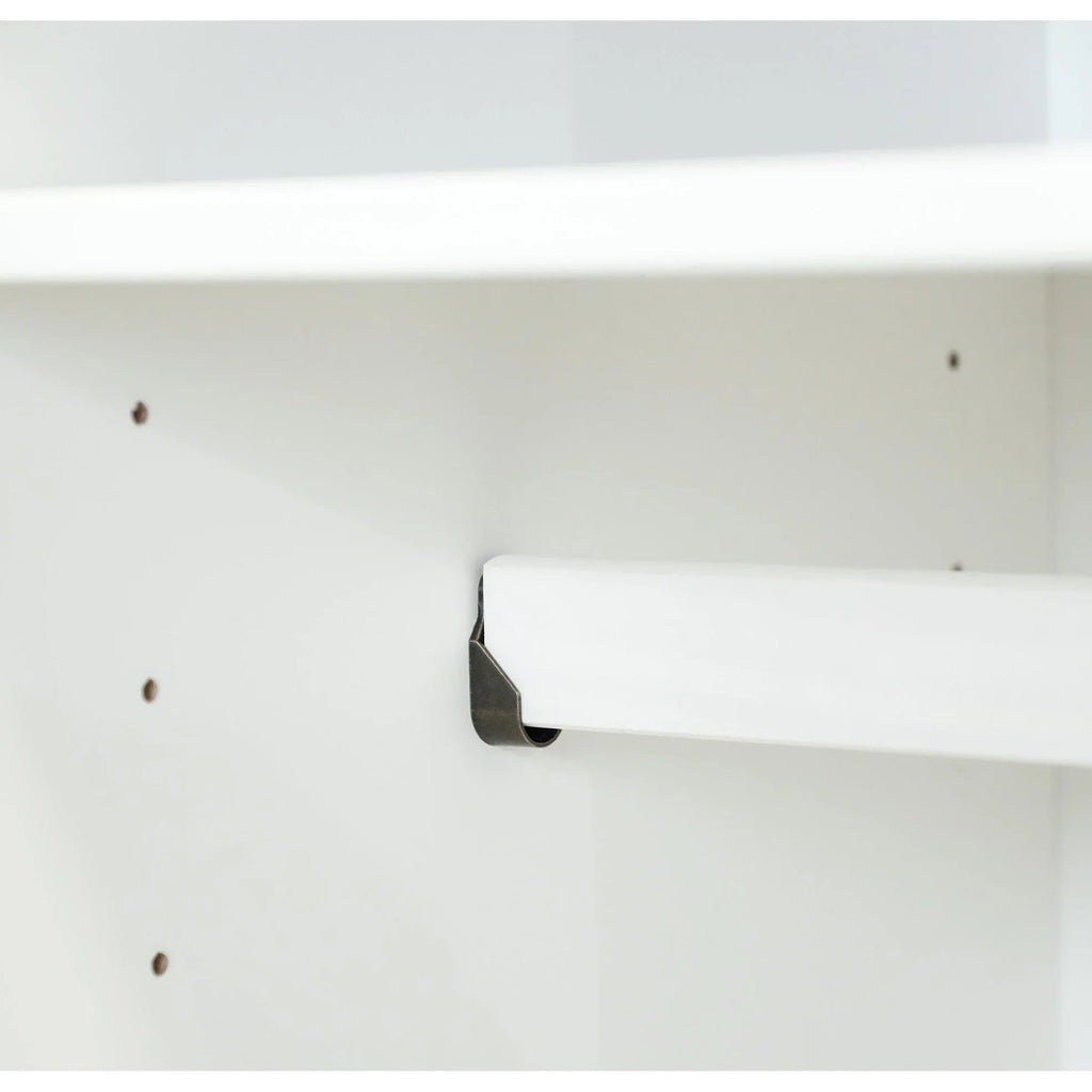 Palace Imports 100% Massivholz Cosmo 3-Türiger Kleiderschrank mit Massivholz- oder Spiegeltüren