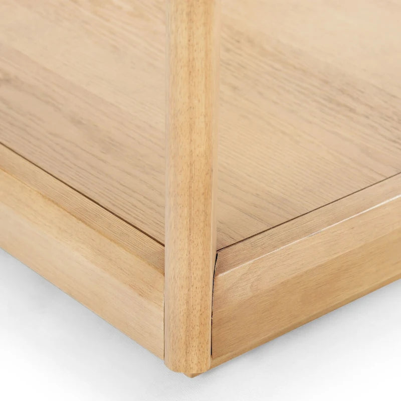 SAFAVIEH Couture Benecarlo Beistelltisch mit Glasplatte – 56 B x 56 T x 53 H cm