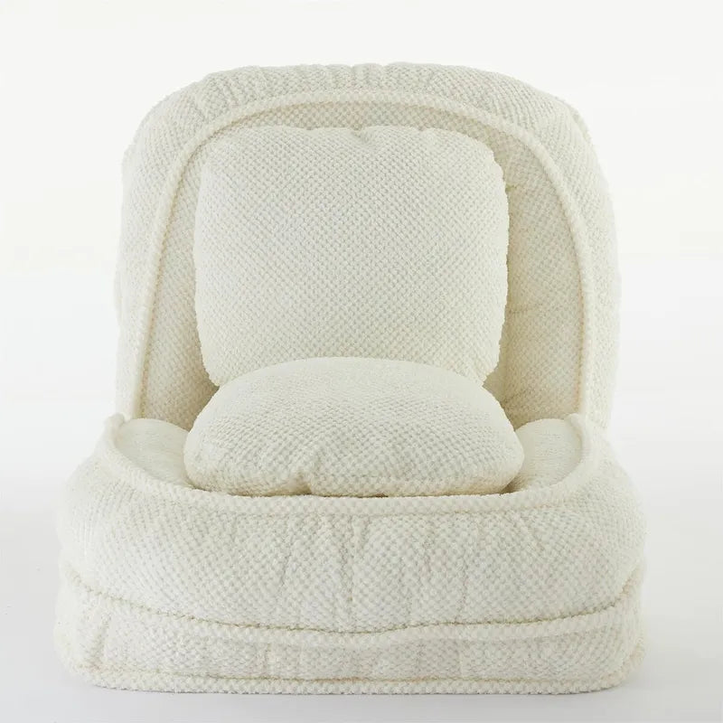 Faules Sofabett, 5-fach verstellbar, Sitzen, Schlafen, Zusammenklappen, geeignet für Schlafzimmer, Wohnzimmer