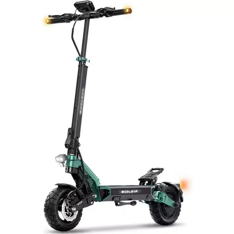 ECOLEAP L7 Elektroroller für Erwachsene, 1500W Spitzenmotor, 45 km/h, 80 km Reichweite, Dual-Federung, Scheibenbremsen vorne und hinten, UL