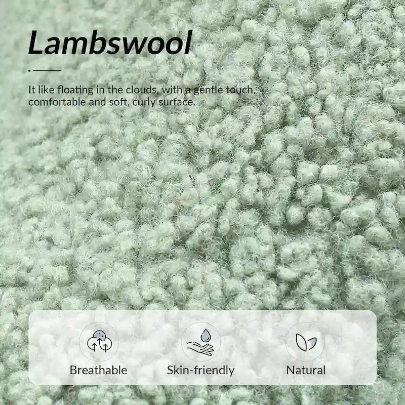 Sheila Moderner 30 W Bouclé-Sessel mit Massivholzbeinen, 2er-Set von HULALA HOME