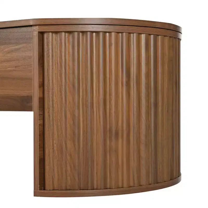 47.2 Couchtisch mit Hebeplatte und verstecktem Fach, oval, braun