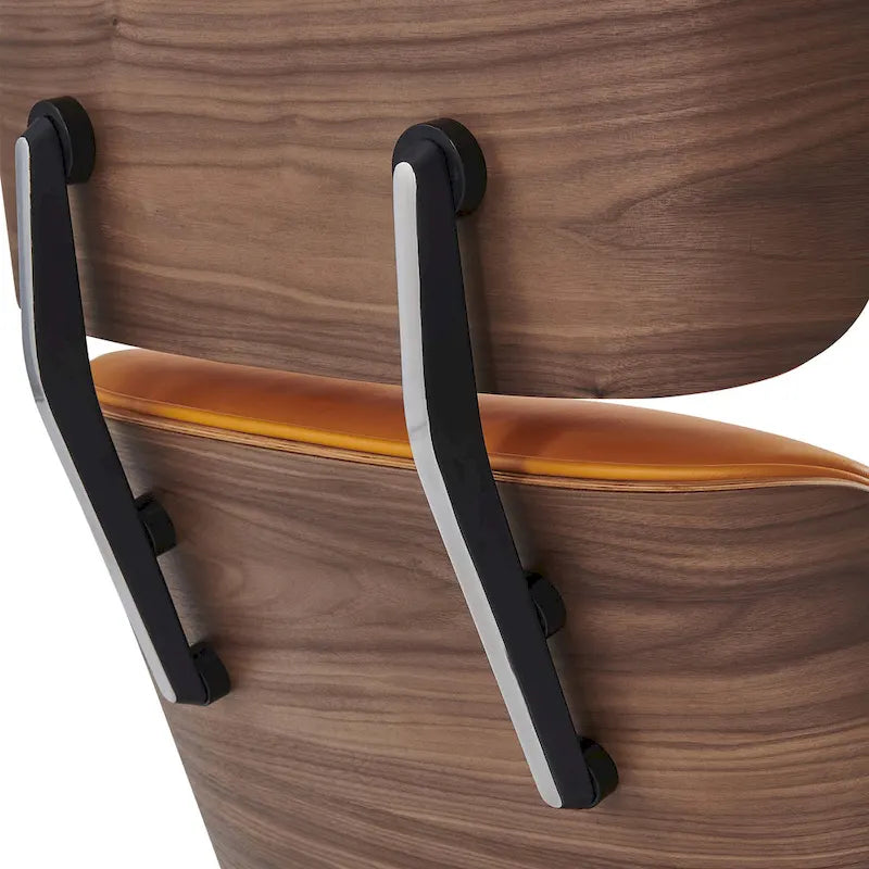 Mid Century Modern Leder Loungesessel Sessel Relaxsessel