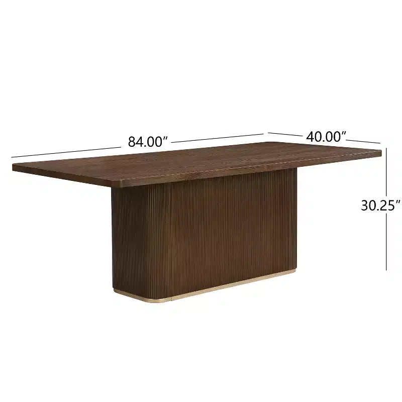 Christopher Knight Home Yodsak Modernes 7-teiliges Esszimmer-Set aus Holz und Metall mit 180°-Drehstühlen