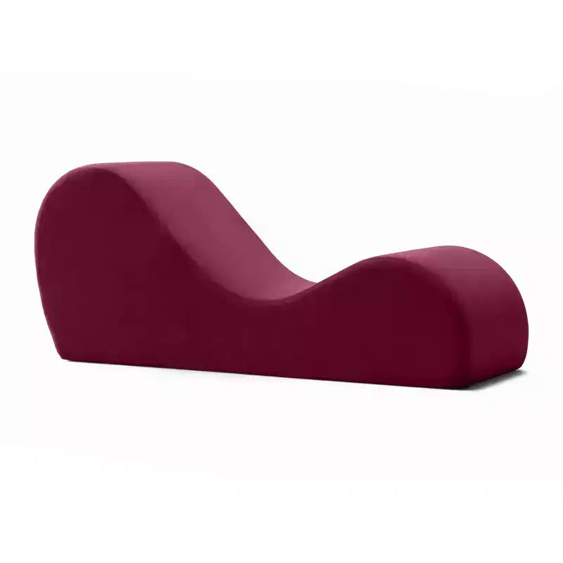 Avana Sleek Yoga-Chaiselongue – hergestellt in den USA – ideal zum Dehnen, Entspannen, Trainieren und mehr, 60T x 18B x 26H Zoll, Hellgrau
