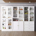 Famapy Combo Vitrinenschrank Bücherregal Organizer Speisekammer