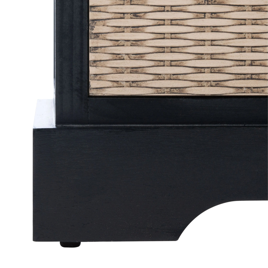 SAFAVIEH Fiorello 3-Schubladenbank mit Polsterung – 120 B x 38 T x 48 H cm – 120Bx38Tx48H