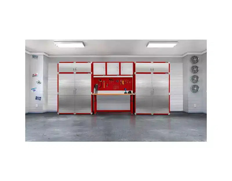 Seville Classics UltraHD 2-teiliges, extrabreites Aufbewahrungsschrank-Set, 60 x 24
