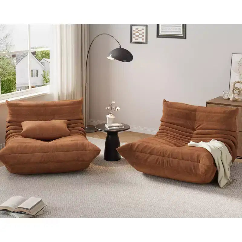 Modulares Sektionssofa, Togo Sofa mit tiefer Sitzfläche