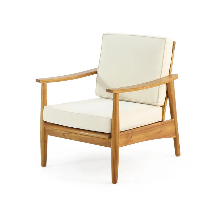 Willowbrook Outdoor Akazienholz 4-Sitzer Lounge-Set von Christopher Knight Home