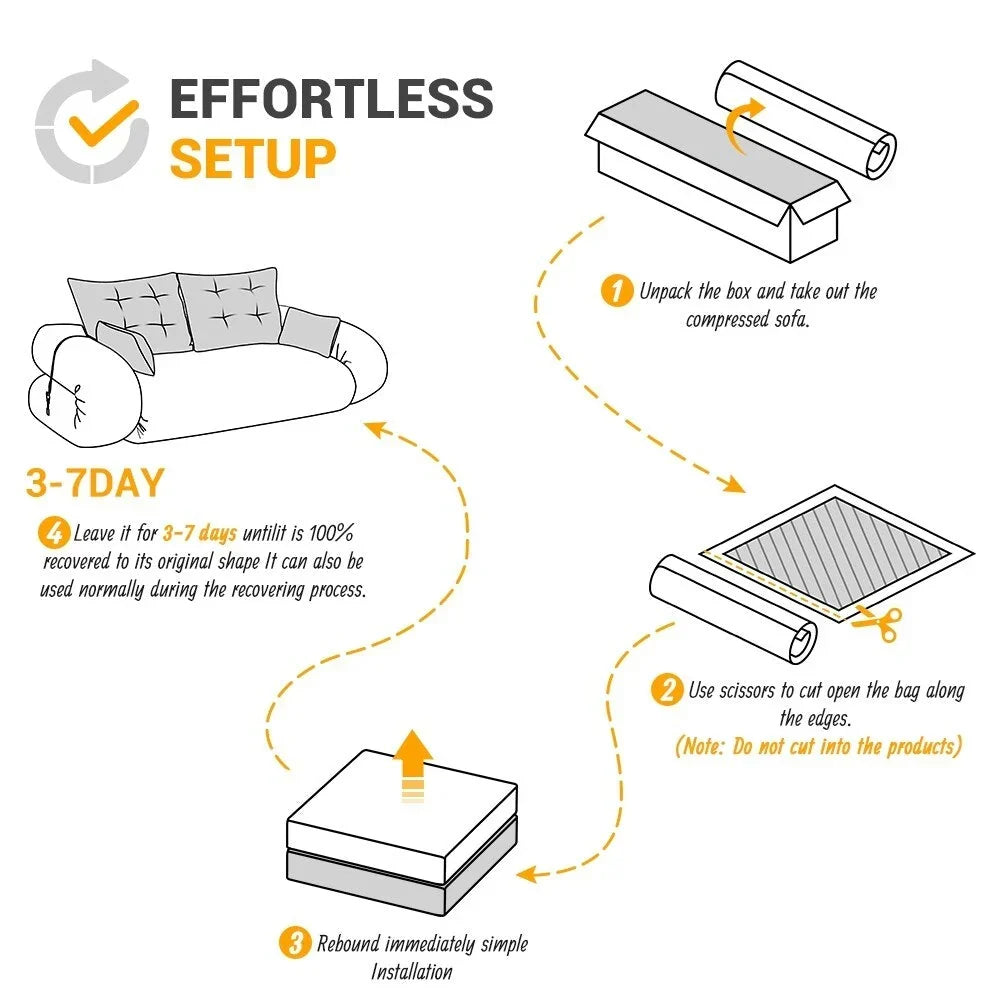 78.7 Multifunktionales Klappsofa/-bett