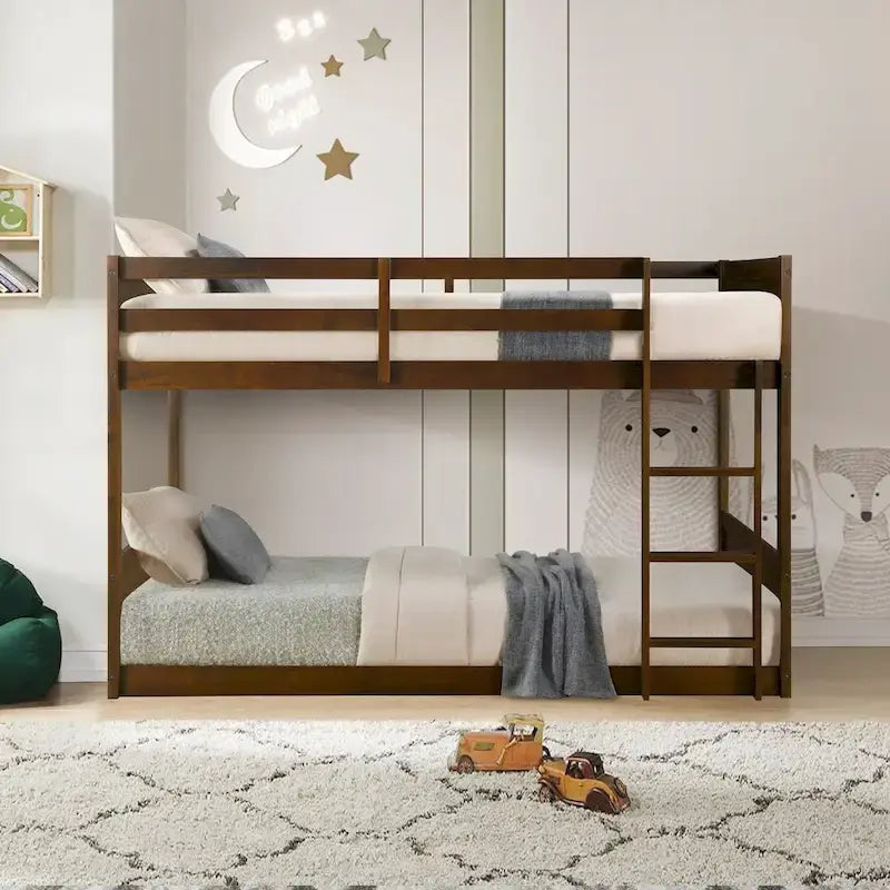 Delphia Low Profile Etagenbett, zwei Einzelbetten übereinander