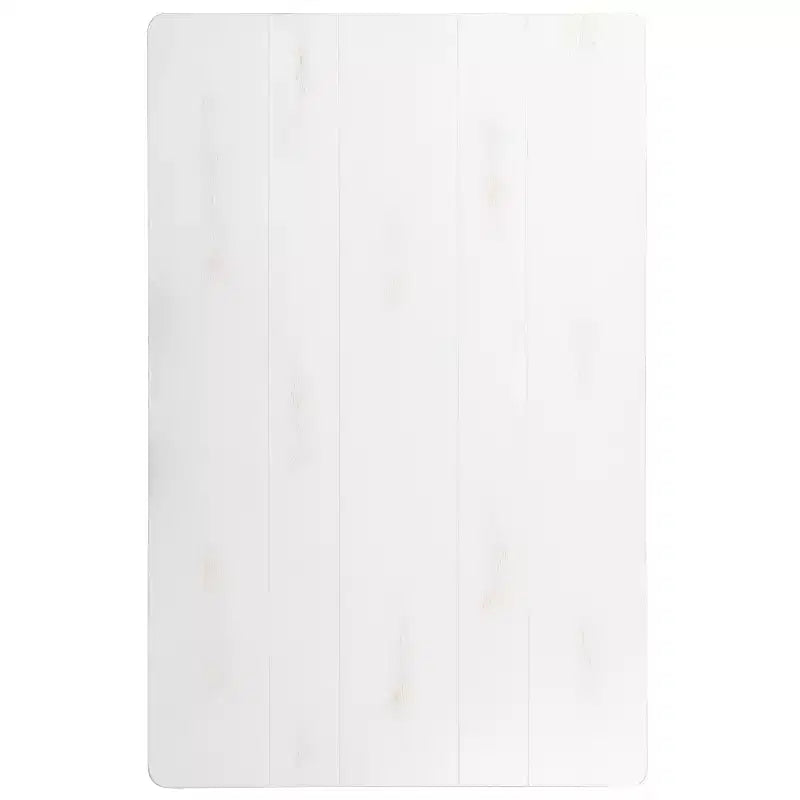 Flash Furniture 46 x 30 rechteckiger Esstisch aus massiver Kiefer im Landhausstil