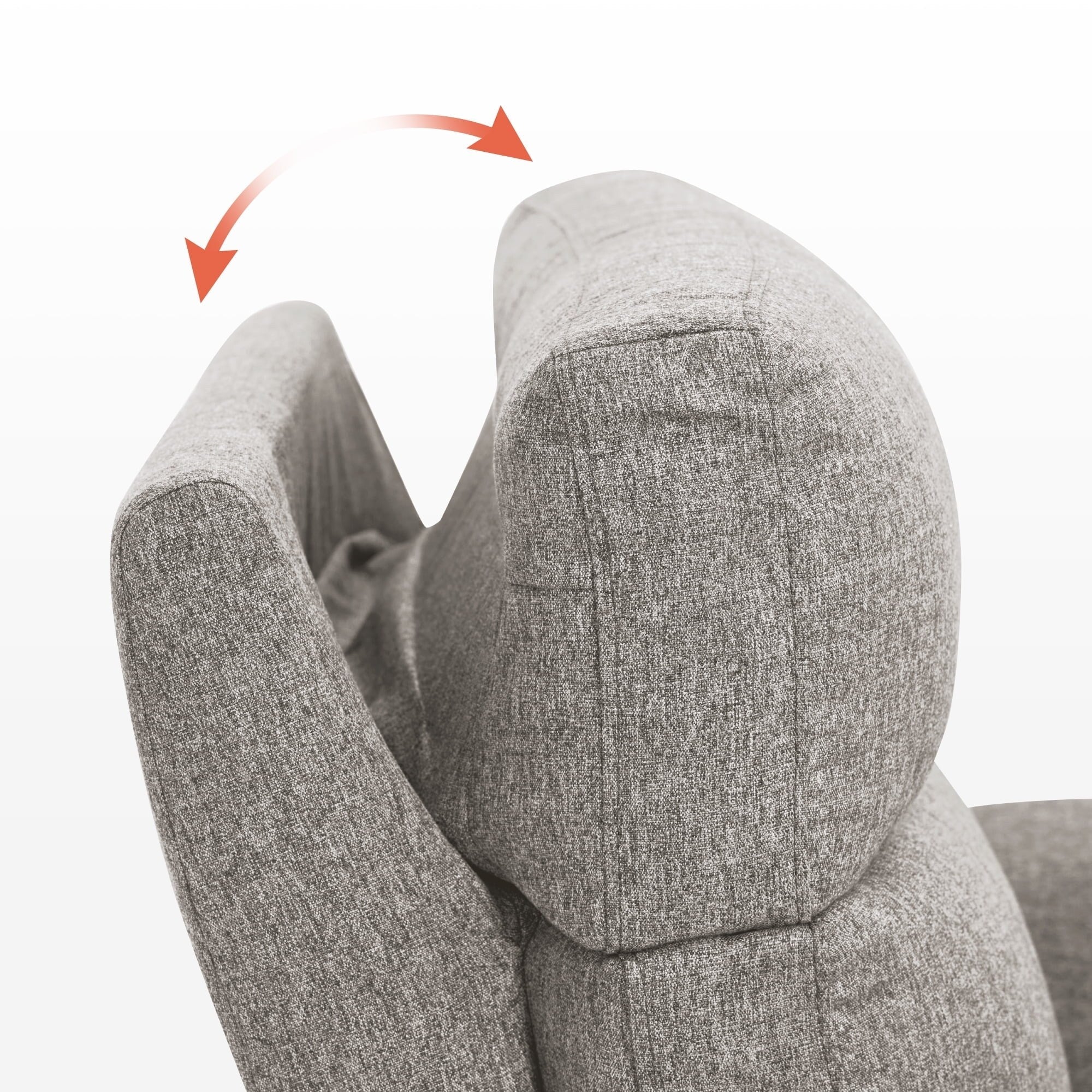 MCombo 60.2 Power Loveseat Relaxsofa mit Massage und zweifacher Heizung, verstellbarer Kopfstütze, USB- & Typ-C-Anschluss, Stoff
