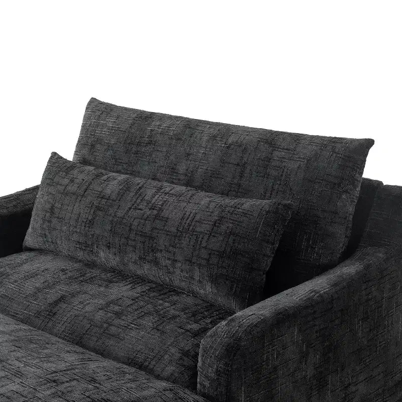 Polibi extra-tiefer Chenille-Schlafsofa-Sessel