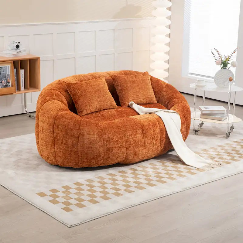 GDFStudio - Laurel Chenille 2-Sitzer Sofa mit hoher Dichte und übergroßem Komfort